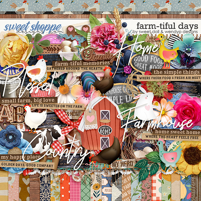 Farm-tiful days kit by WendyP & Sweet Doll designs