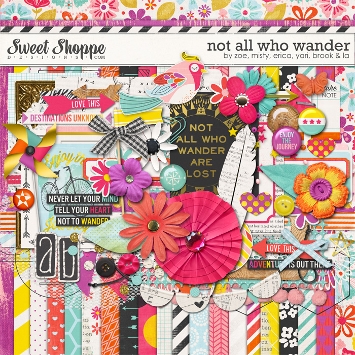 *OFFER EXPIRED* Not All Who Wander by Zoe, Misty, Erica, Yari, Brook & La