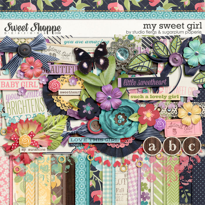 My Sweet Girl by Sugarplum Paperie and Studio Flergs