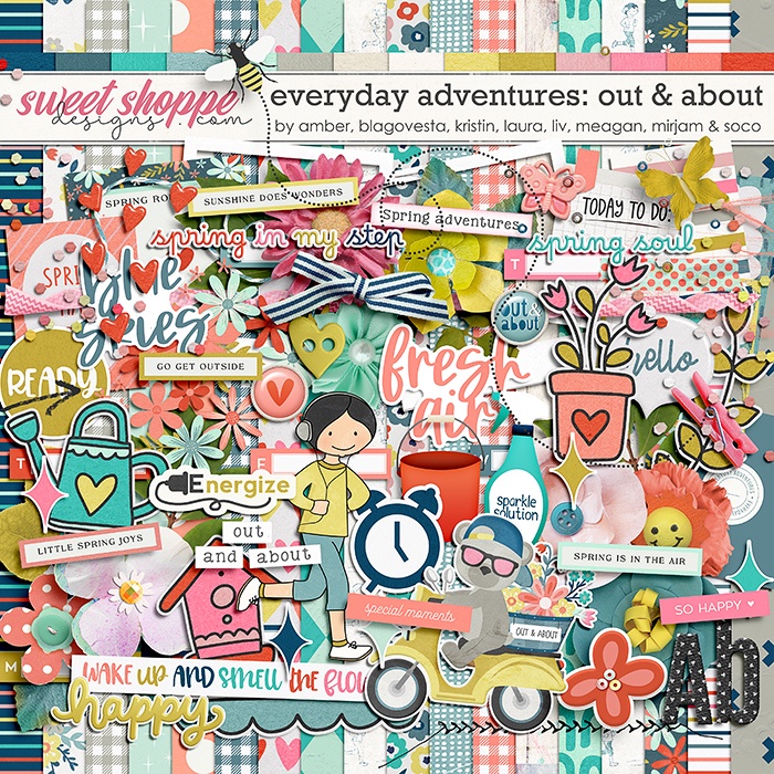 *2026 SPRING FREEBIE* Everyday Adventures: Out & About by Blagovesta, Kristin, Laura, Liv, Meagan, Mirjam, Soco & Amber
