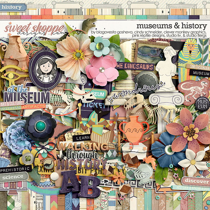 *FLASHBACK FINALE* Sixlet #3 - Museums & History by Blagovesta, Flergs, Liv, Mirjam, Tracey & Cindy