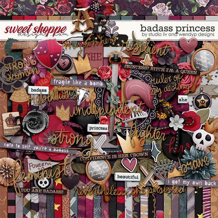 Badass Princess by Studio Liv & WendyP Designs