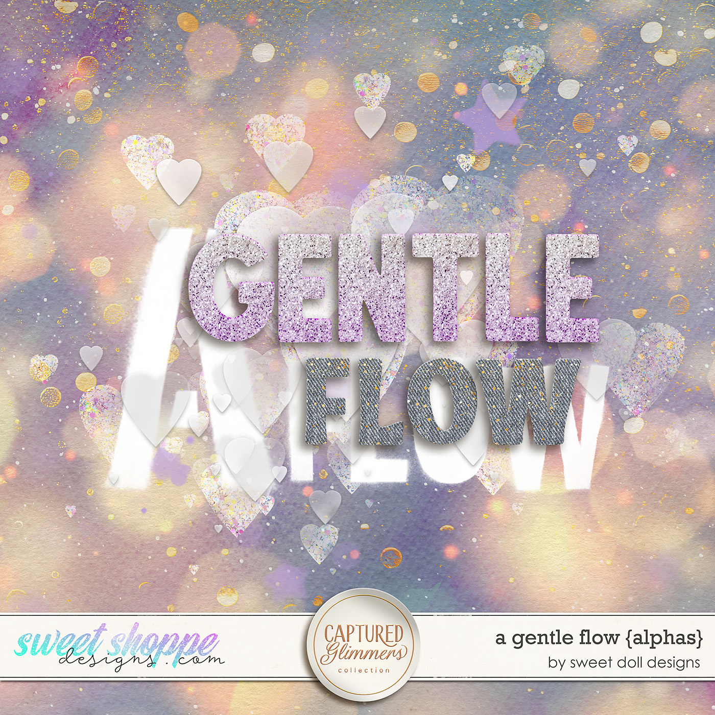 Captured Glimmers: A Gentle Flow {alphas} by Sweet Doll designs