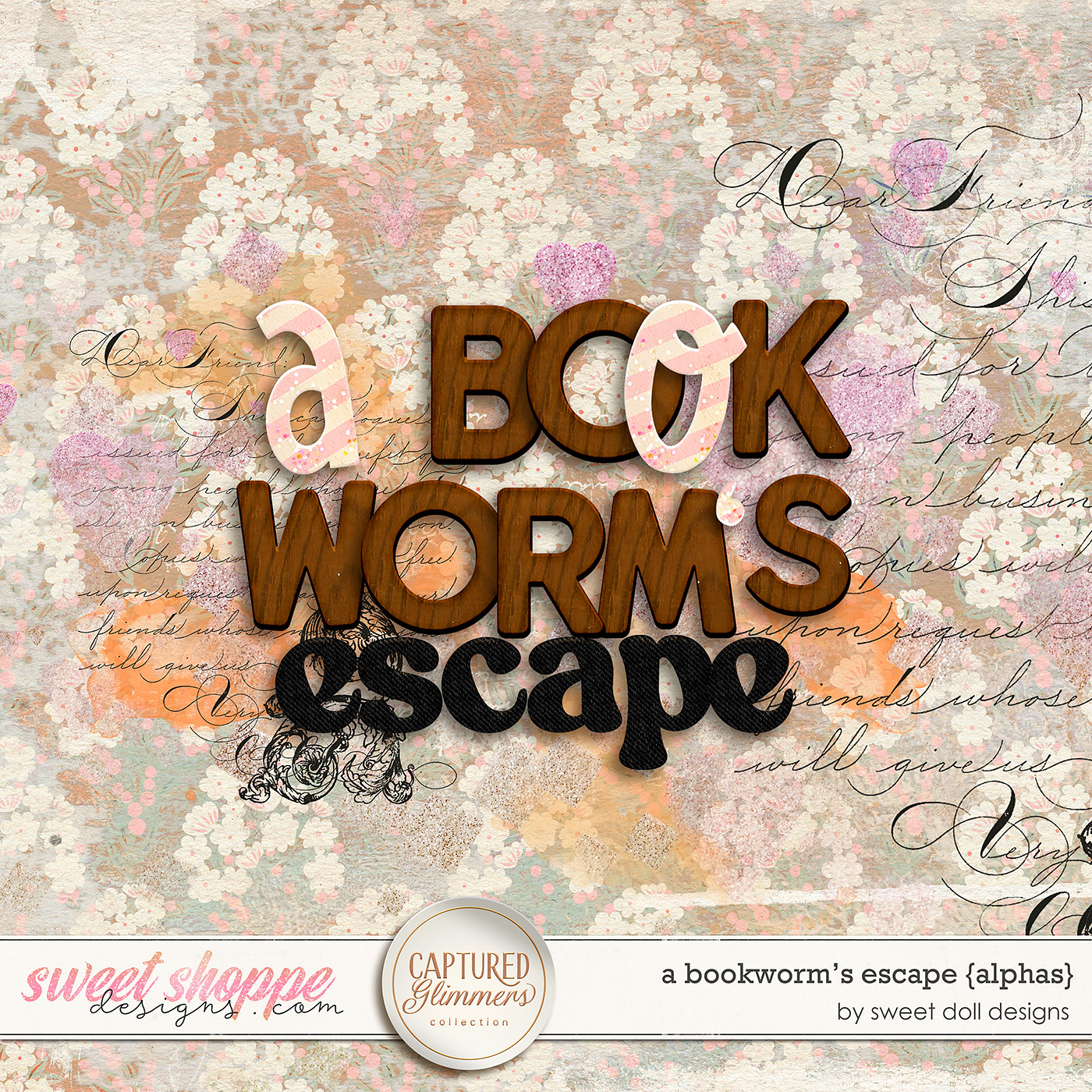Captured Glimmers: A Bookworm’s Escape {alphas} by Sweet Doll designs