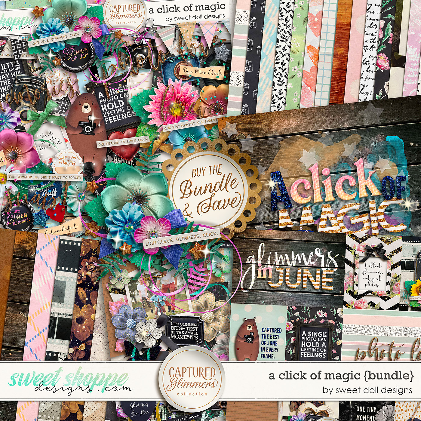 Captured Glimmers: A Click of Magic {bundle} by Sweet Doll designs