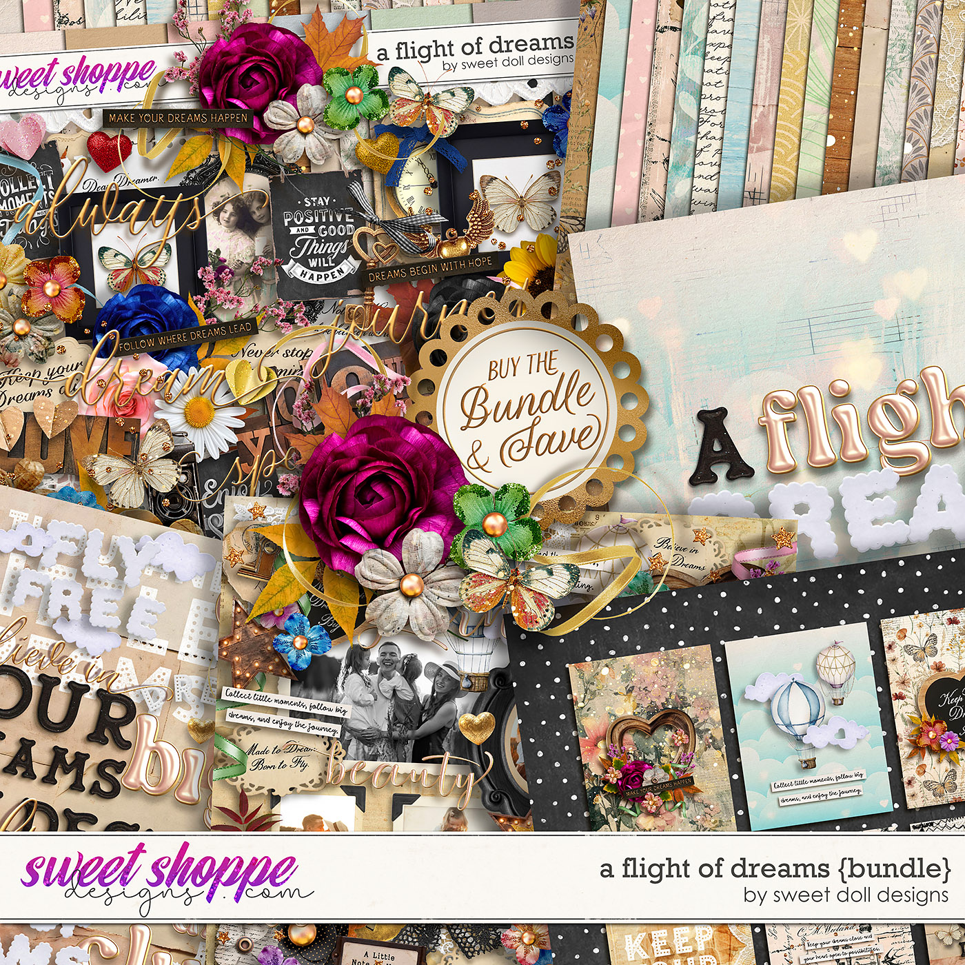 A Flight of Dreams {bundle} by Sweet Doll designs