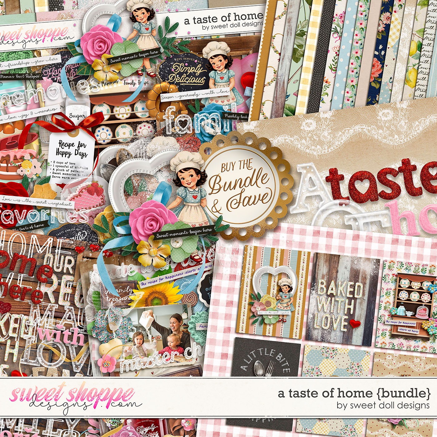 A Taste of Home {bundle} by Sweet Doll designs