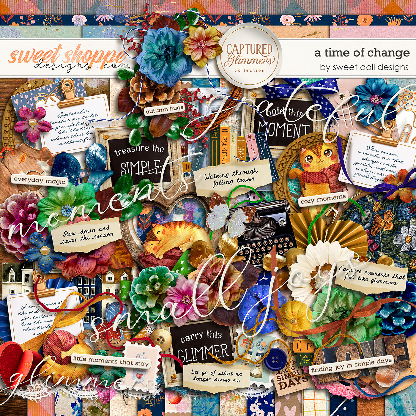 Captured Glimmers: A Time of Change Kit by Sweet Doll designs