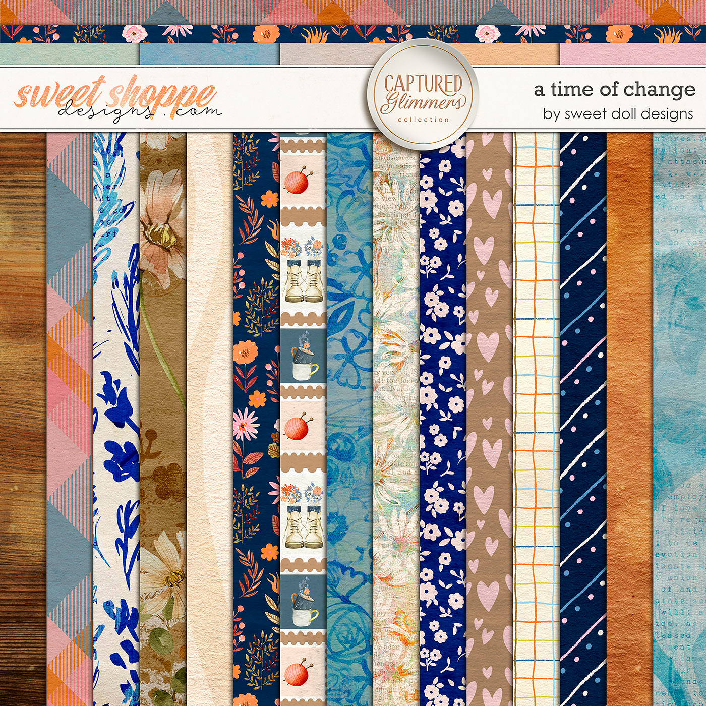 Captured Glimmers: A Time of Change Papers by Sweet Doll designs Captured Glimmers: A Time of Change Papers by Sweet Doll designs