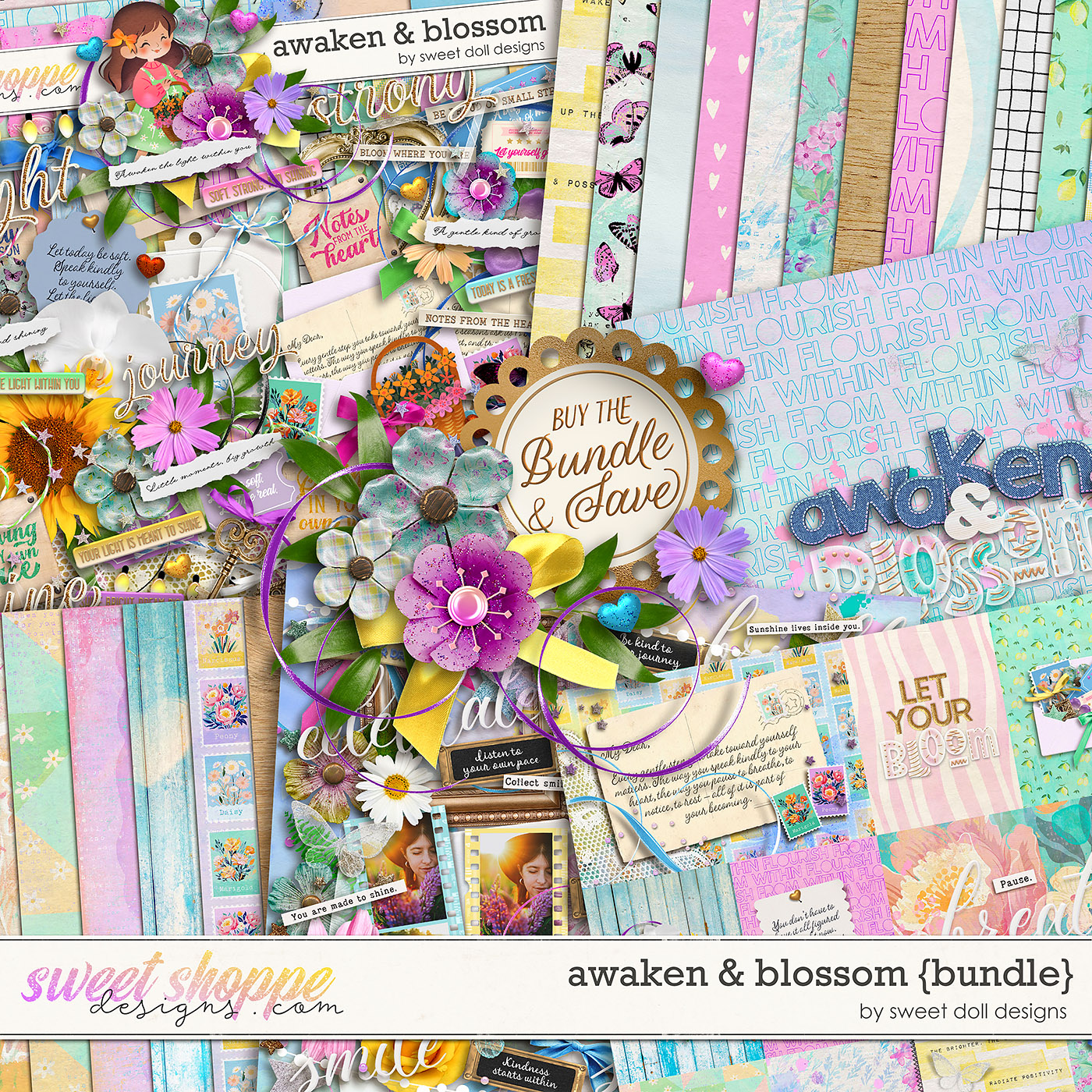 Awaken & Blossom {bundle} by Sweet Doll designs
