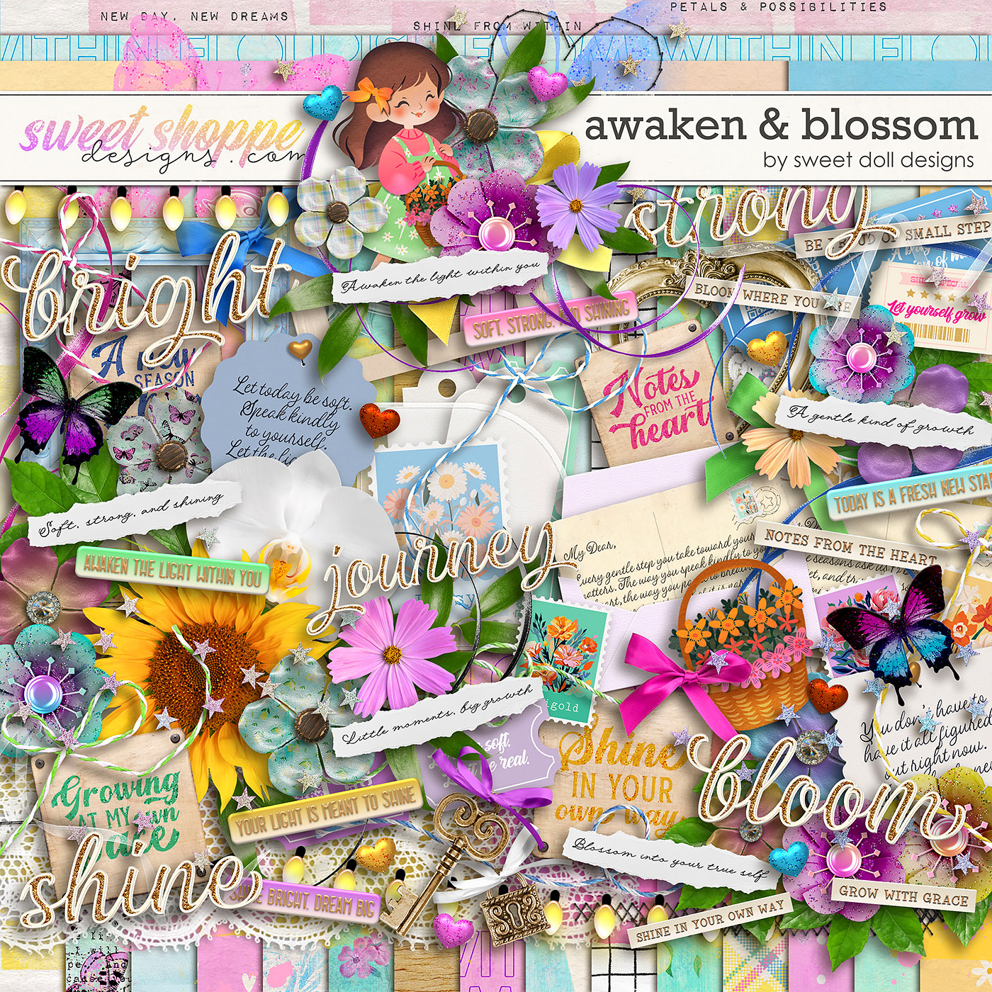 Awaken & Blossom Kit by Sweet Doll designs
