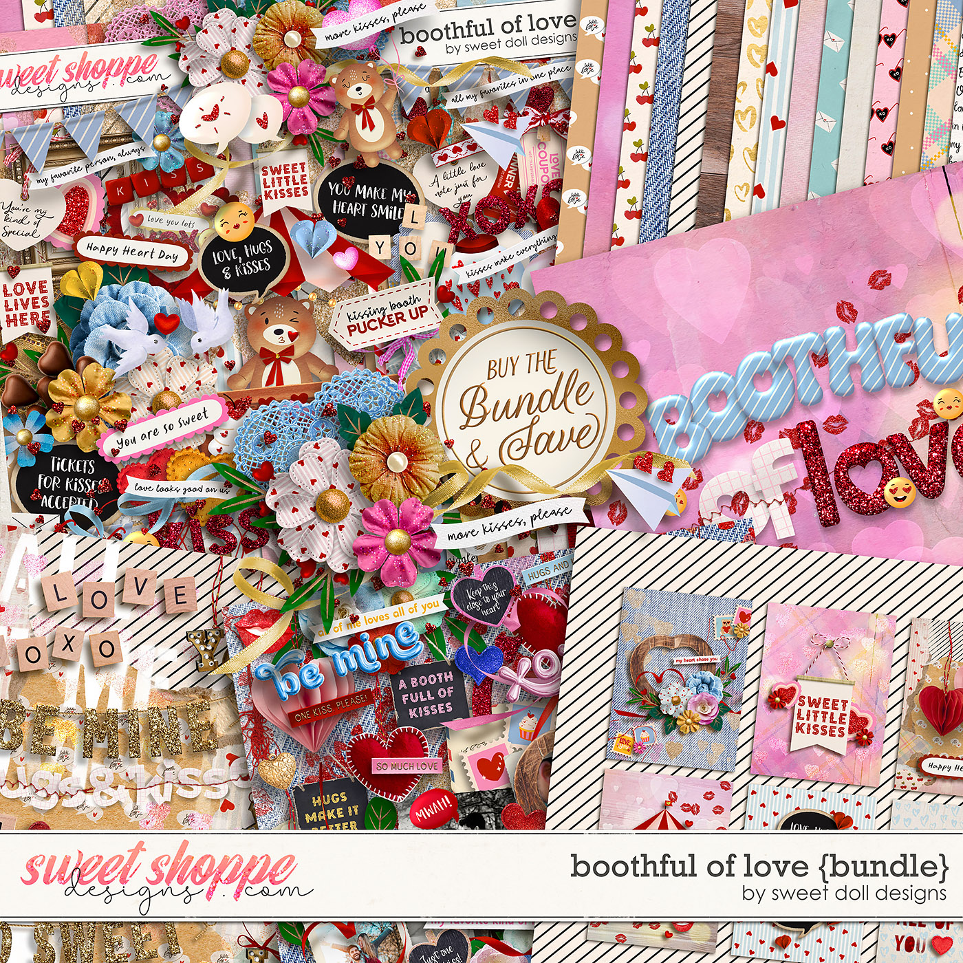 Boothful of Love {bundle} by Sweet Doll designs