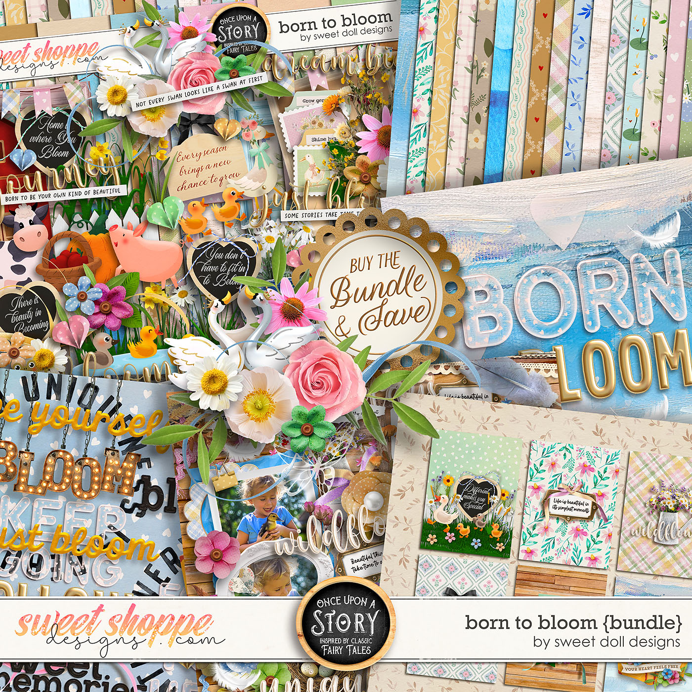 Once Upon a Story: Born to Bloom {bundle} by Sweet Doll designs Once Upon a Story: Born to Bloom {bundle} by Sweet Doll designs