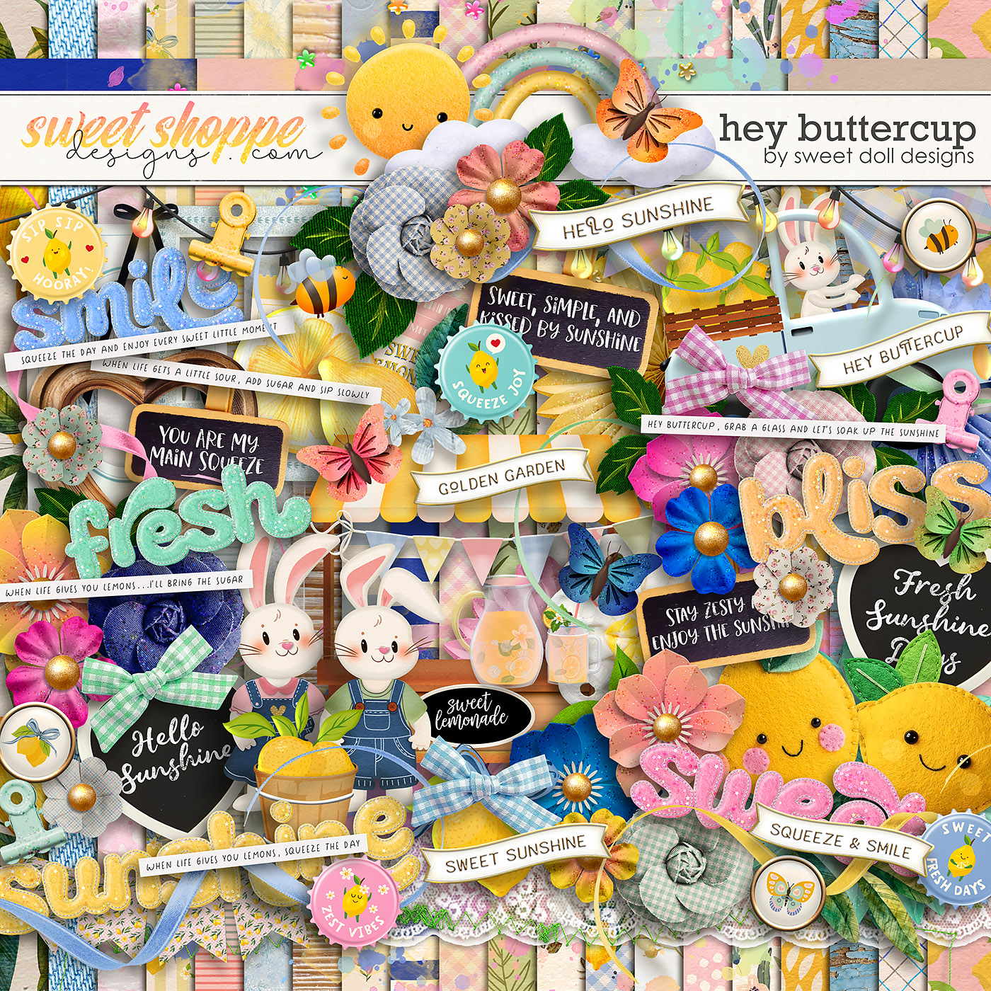 Hey Buttercup {full kit} by Sweet Doll designs