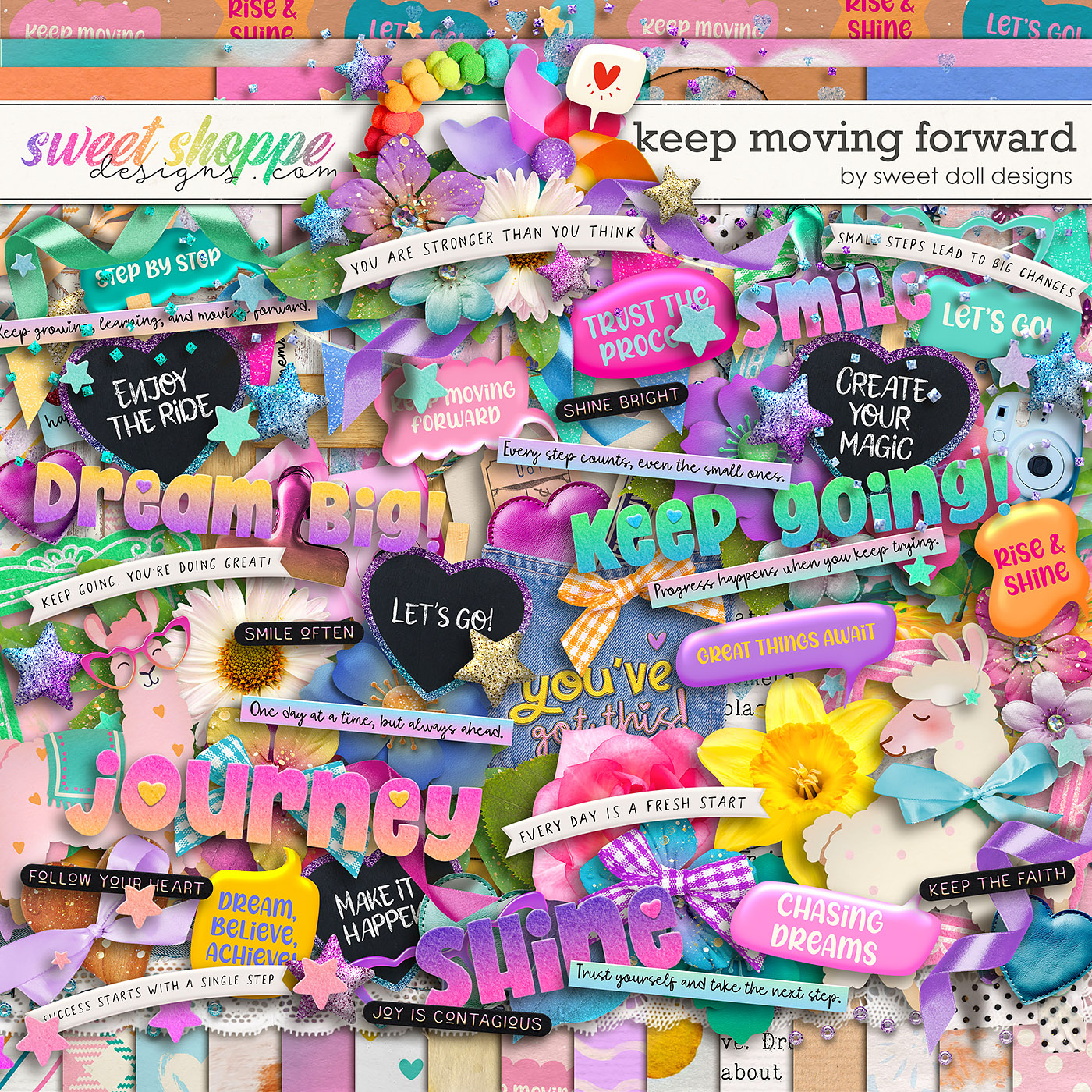 Keep Moving Forward Kit by Sweet Doll designs