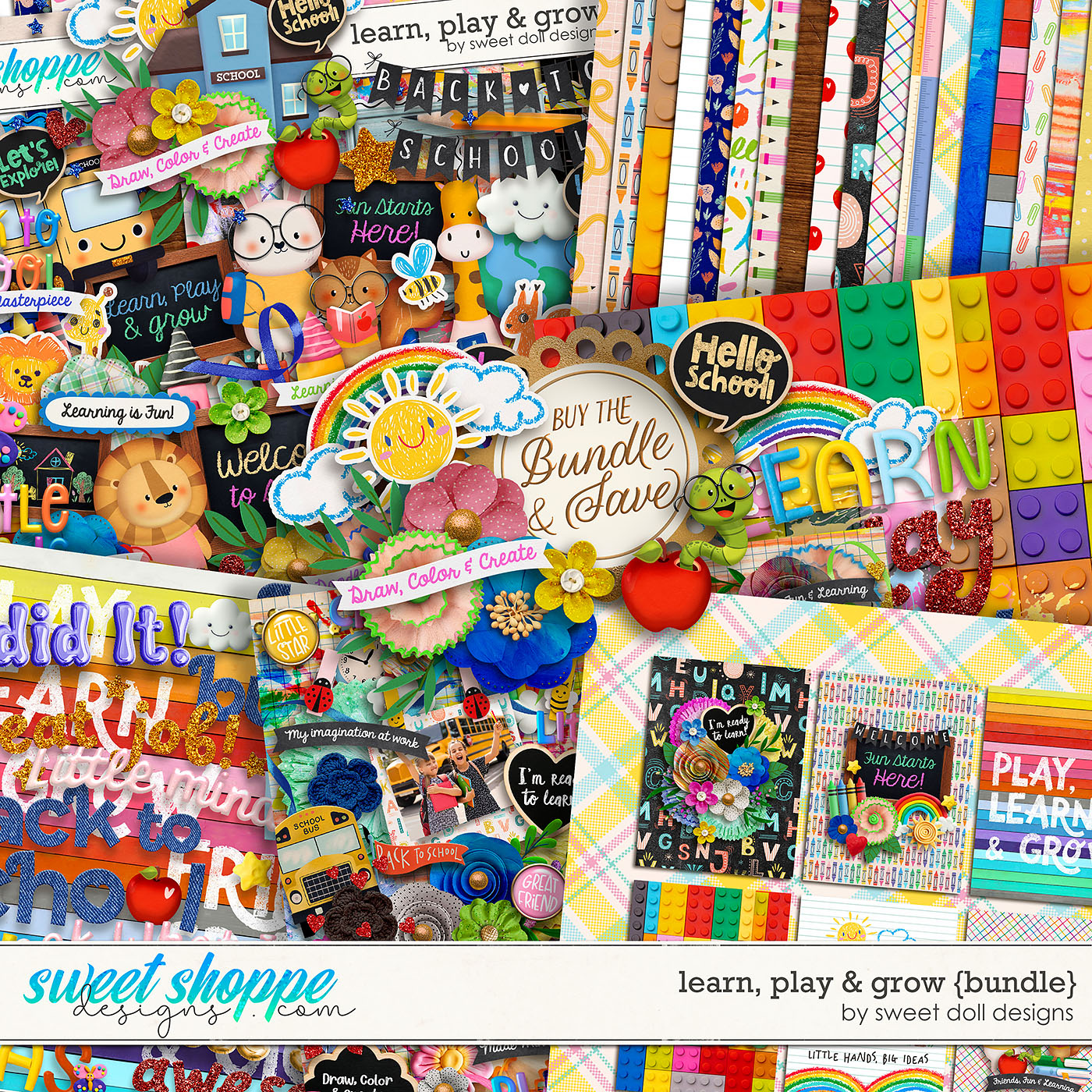 Learn, Play & Grow {bundle} by Sweet Doll designs *FWP*
