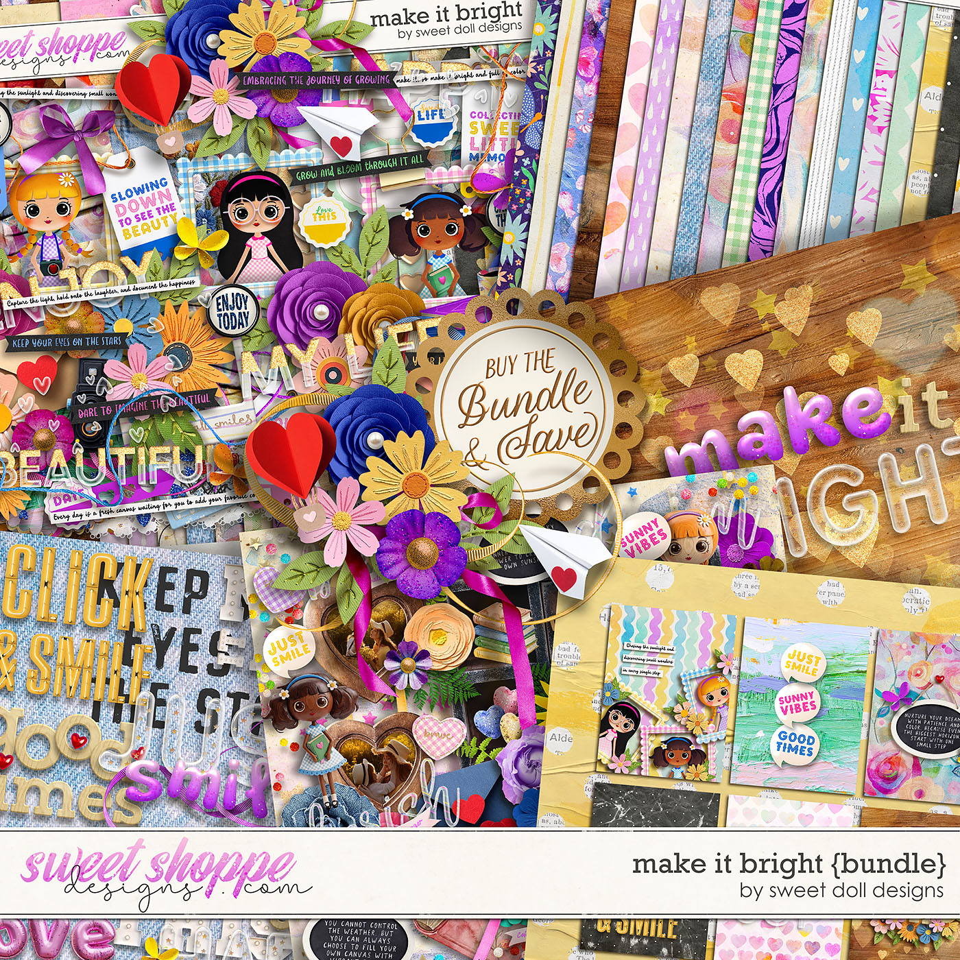 Make it Bright {bundle} by Sweet Doll designs