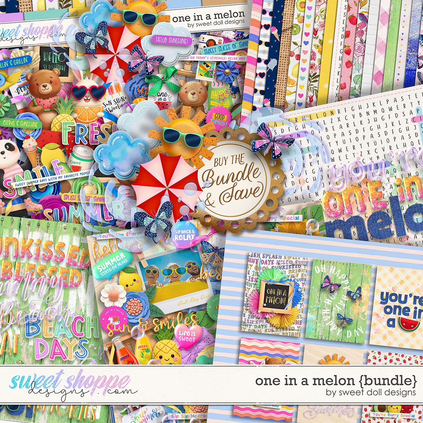 One in a Melon {bundle} by Sweet Doll designs One in a Melon {bundle} by Sweet Doll designs
