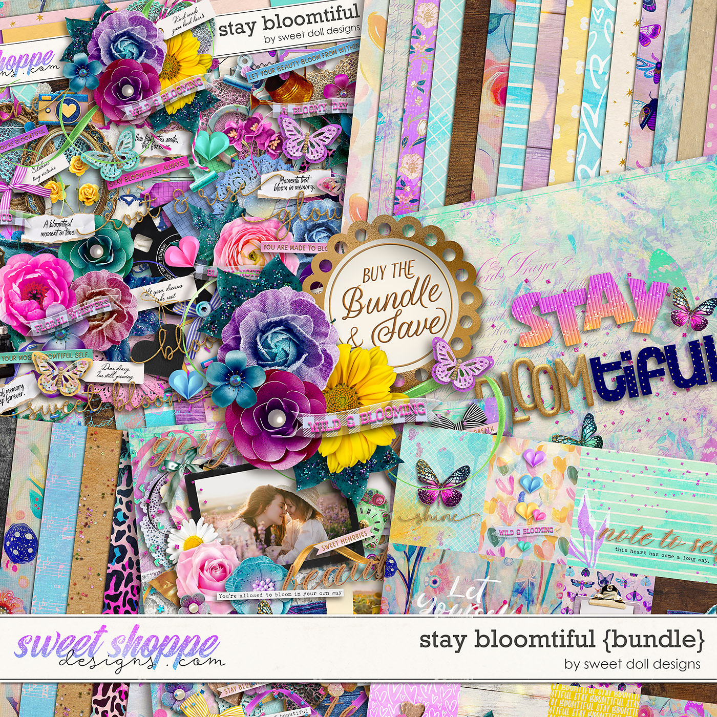Stay Bloomtiful {bundle} by Sweet Doll designs