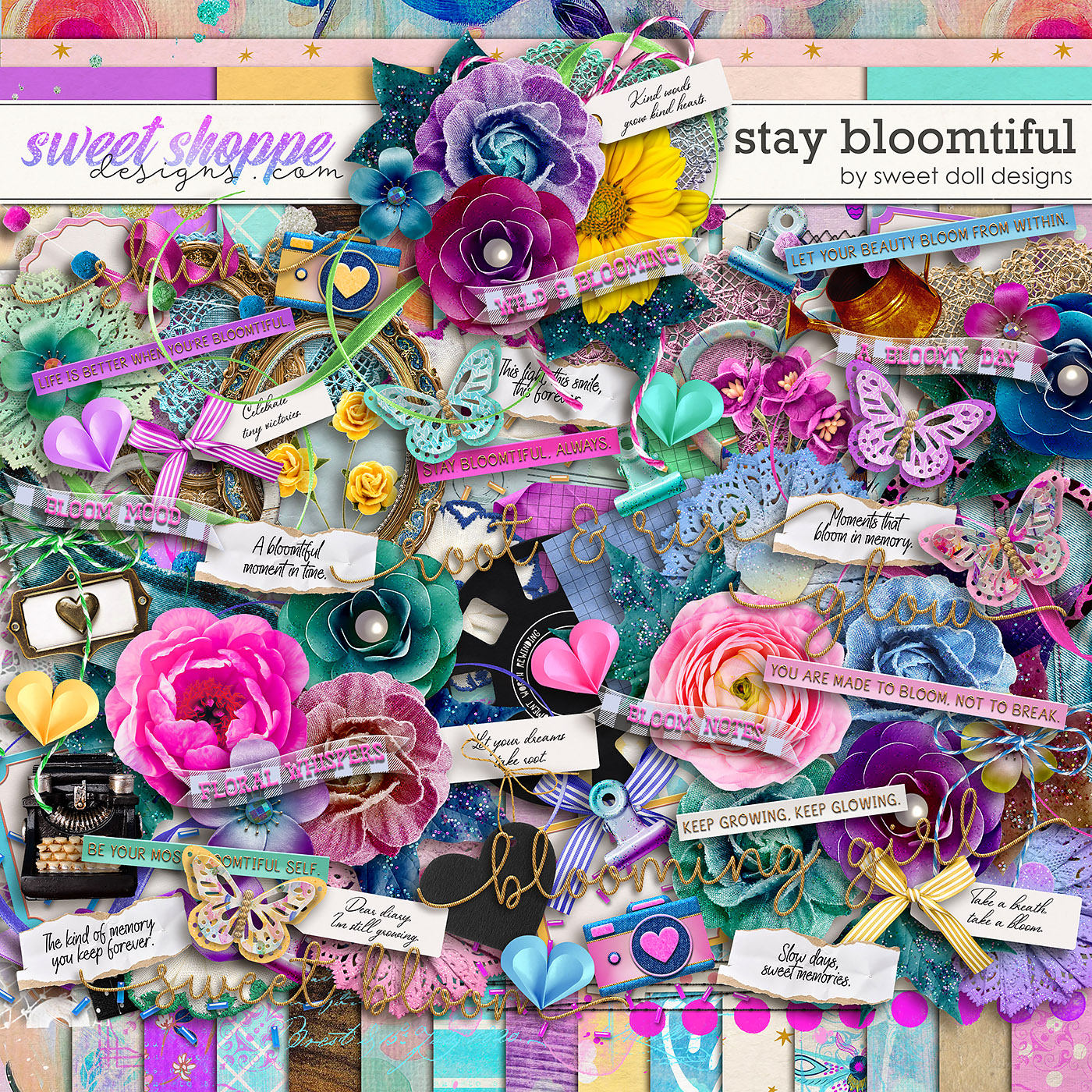 Stay Bloomtiful Kit by Sweet Doll designs