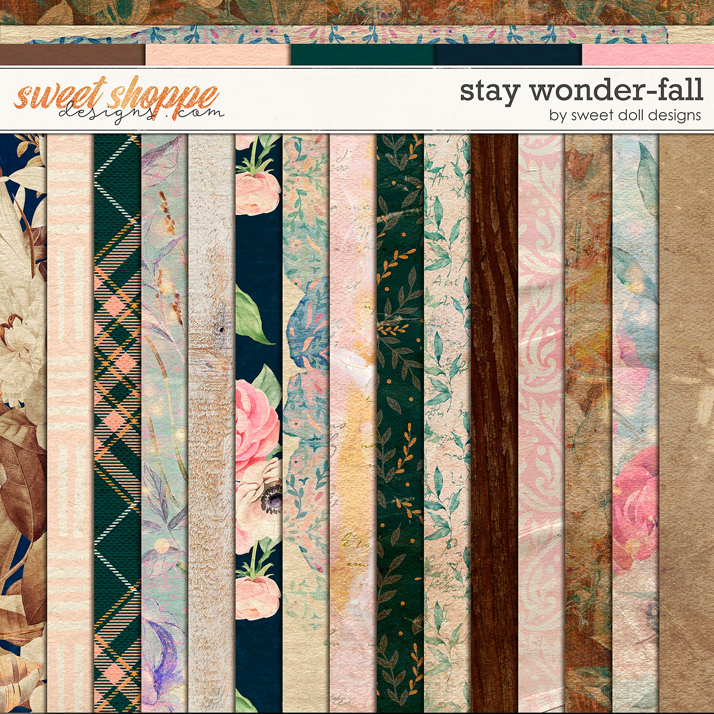 Stay Wonder-Fall Papers by Sweet Doll designs