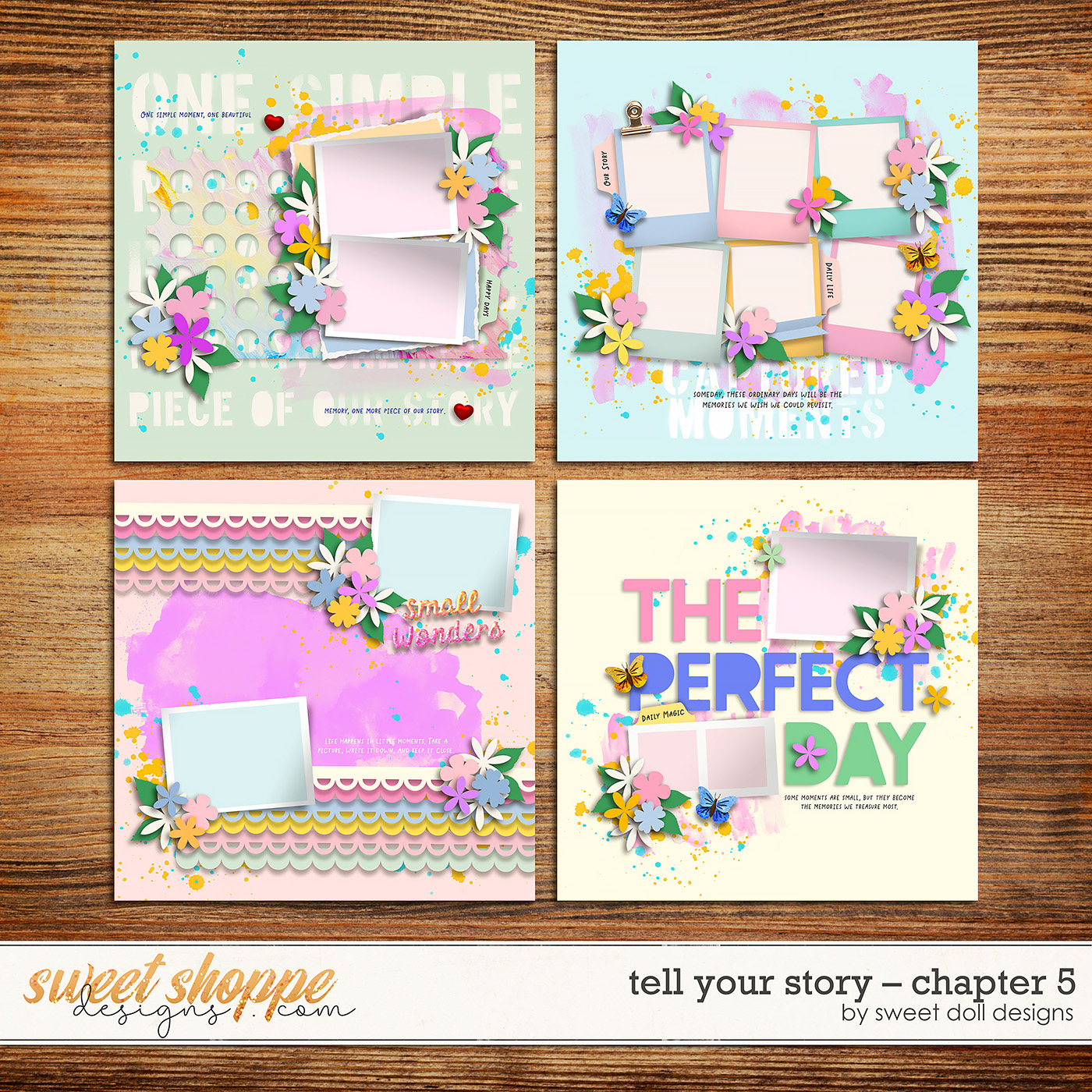 Tell Your Story – Chapter 5 {templates} by Sweet Doll designs