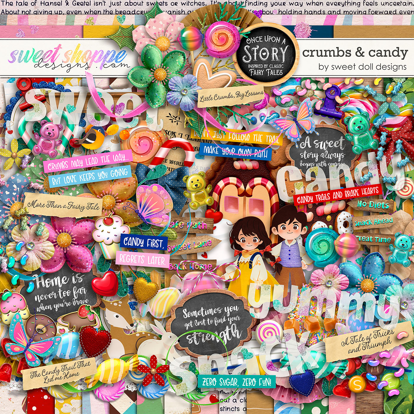 Once Upon a Story: Crumbs & Candy Kit by Sweet Doll designs
