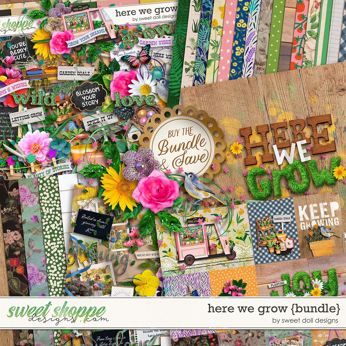 Here We Grow {bundle} by Sweet Doll designs
