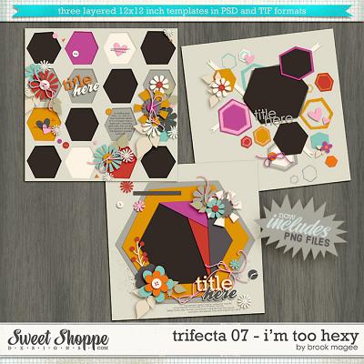 Brook's Templates - Trifecta 07 - I'm Too Hexy by Brook Magee