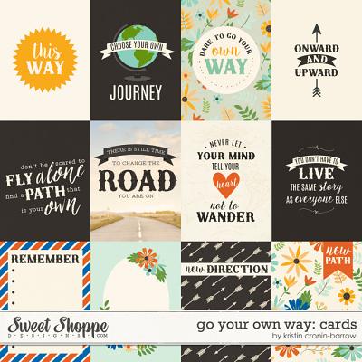 Go Your Own Way: Cards by Kristin Cronin-Barrow