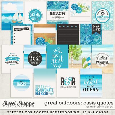Great Outdoors: Oasis Cards by Kristin Cronin-Barrow
