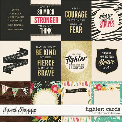 Fighter: Cards by Kristin Cronin-Barrow