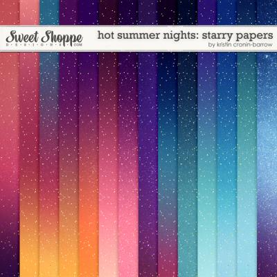 Hot Summer Nights: Starry Papers by Kristin Cronin-Barrow