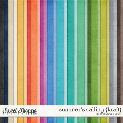 Summer's Calling {Kraft} by Digilicious Design