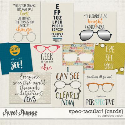 Spec-tacular! {Cards} by Digilicious Design