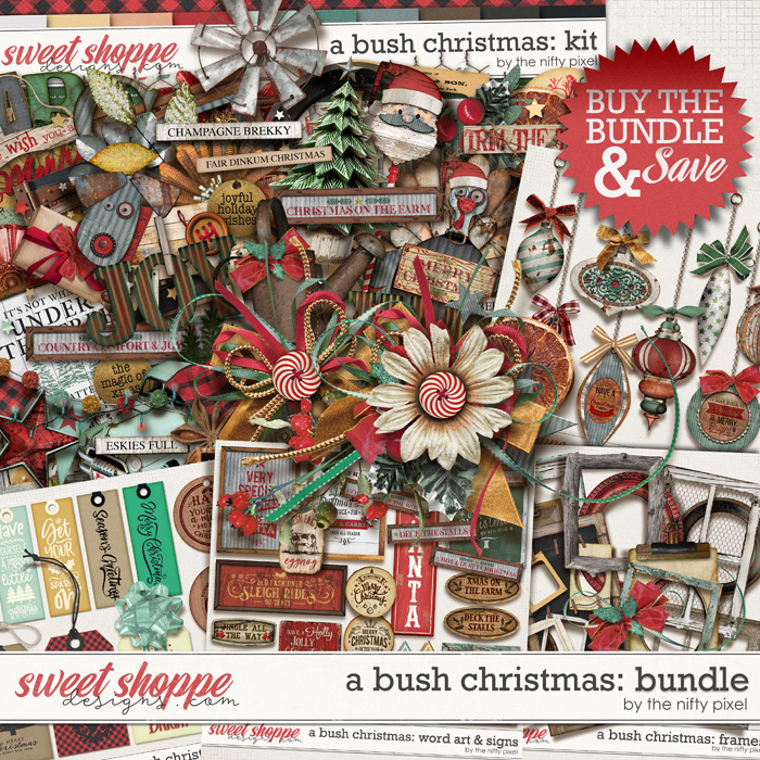 A BUSH CHRISTMAS | BUNDLE by The Nifty Pixel