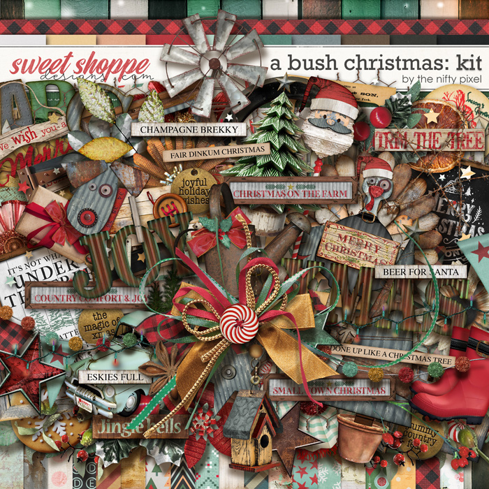 A BUSH CHRISTMAS | KIT by The Nifty Pixel
