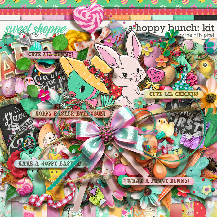 A HOPPY BUNCH | KIT by The Nifty Pixel