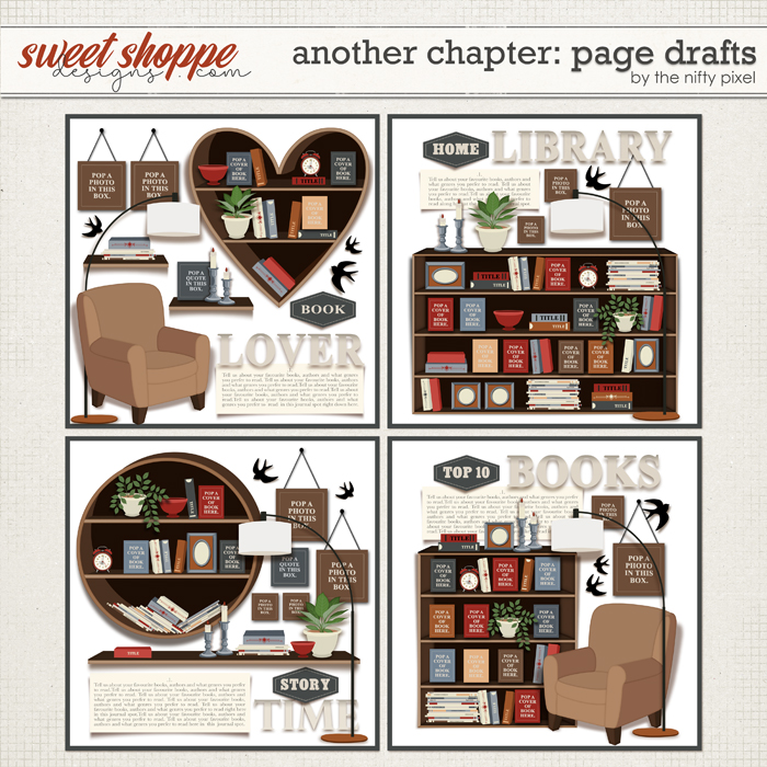 ANOTHER CHAPTER | PAGE DRAFTS by The Nifty Pixel