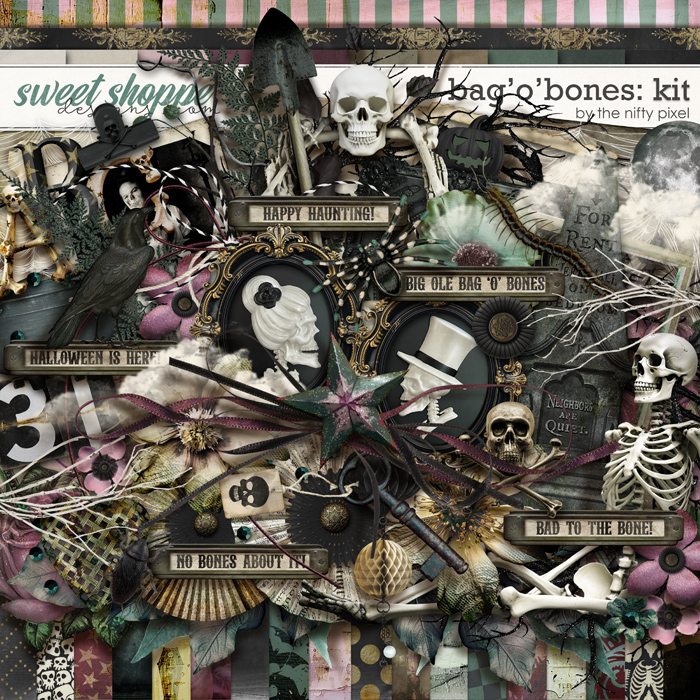 BAG 'O' BONES | KIT by The Nifty Pixel