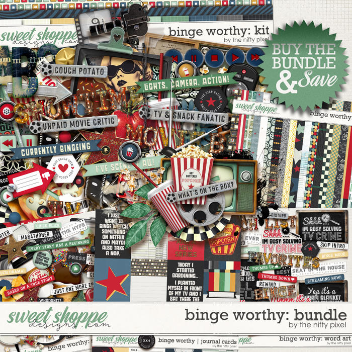 BINGE WORTHY | BUNDLE by The Nifty Pixel BINGE WORTHY | BUNDLE by The Nifty Pixel