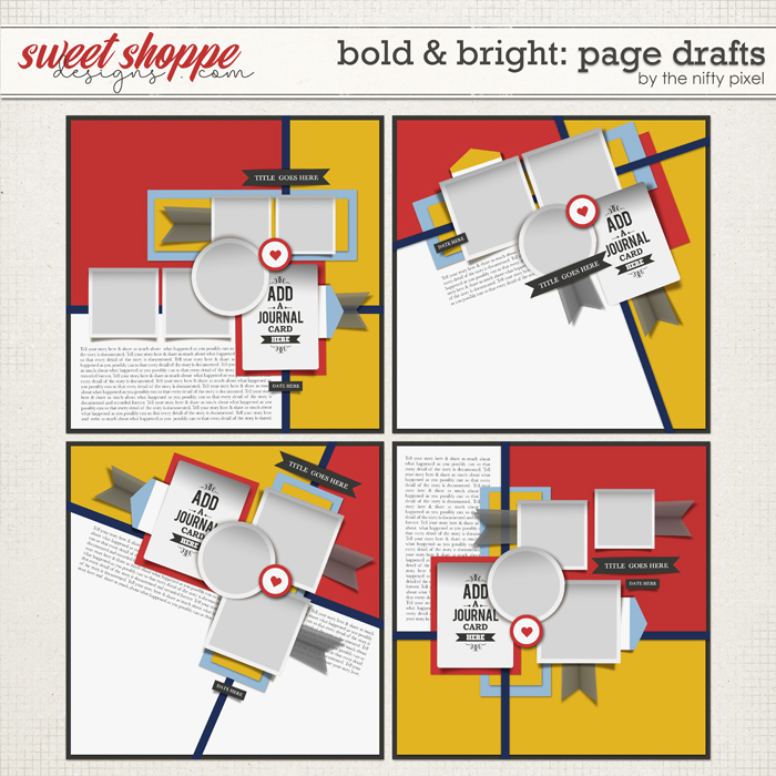 BOLD & BRIGHT | PAGE DRAFTS by The Nifty pixel BOLD & BRIGHT | PAGE DRAFTS by The Nifty pixel