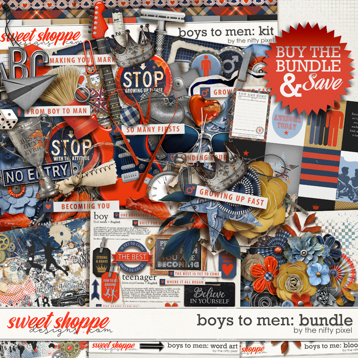 BOYS TO MEN | BUNDLE by The Nifty Pixel