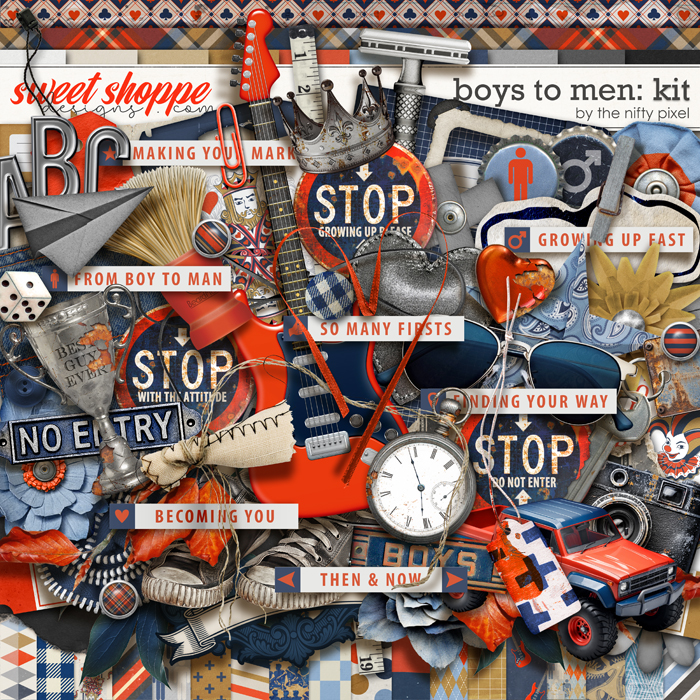 BOYS TO MEN | KIT by The Nifty Pixel