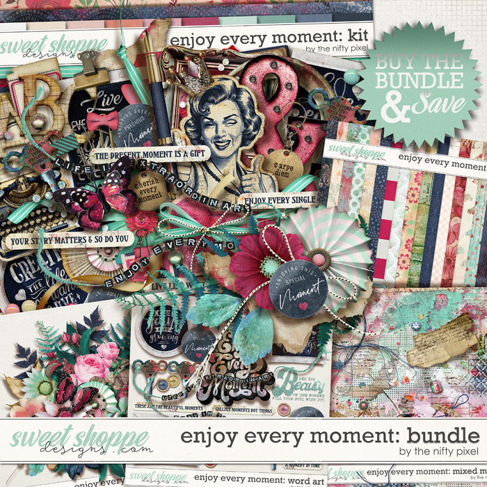 ENJOY EVERY MOMENT | BUNDLE by The Nifty Pixel