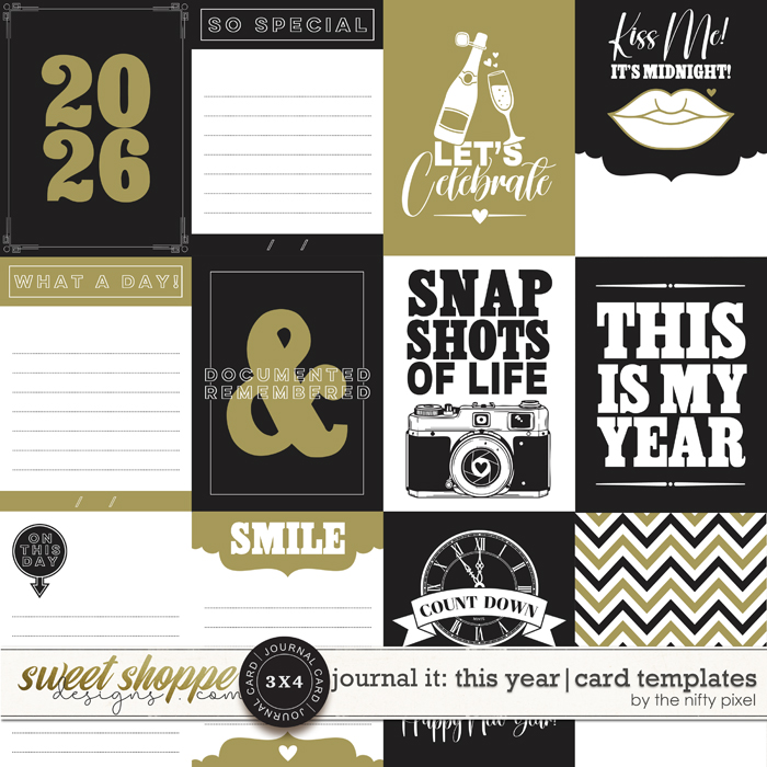 JOURNAL IT: THIS YEAR | JOURNAL CARD TEMPLATES by The Nifty Pixel JOURNAL IT: THIS YEAR | JOURNAL CARD TEMPLATES by The Nifty Pixel