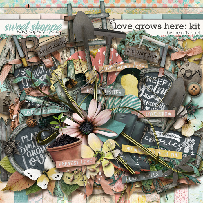 LOVE GROWS HERE | KIT by The Nifty Pixel