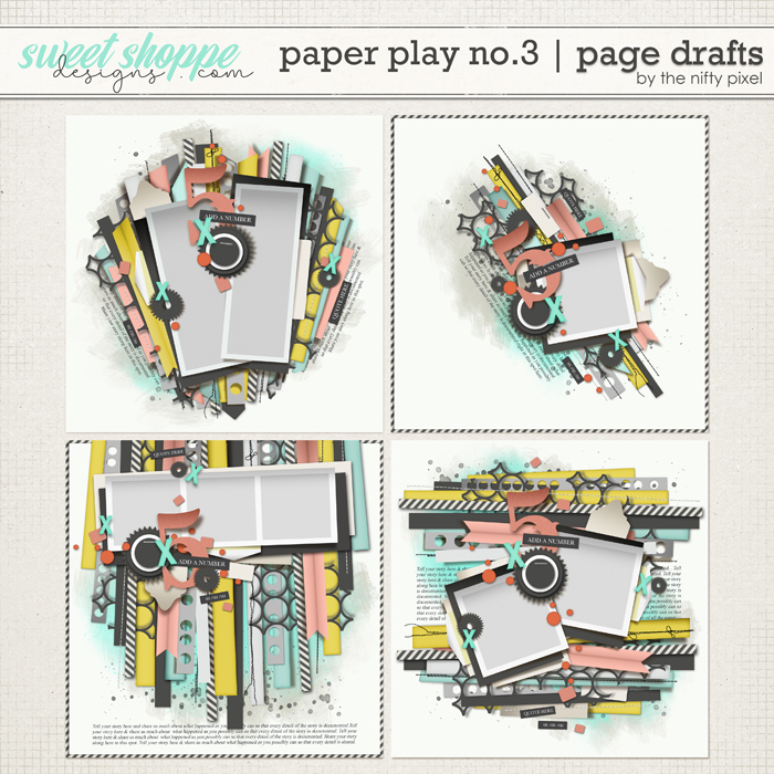 PAPER PLAY No.3 | PAGE DRAFTS by The Nifty Pixel PAPER PLAY No.3 | PAGE DRAFTS by The Nifty Pixel