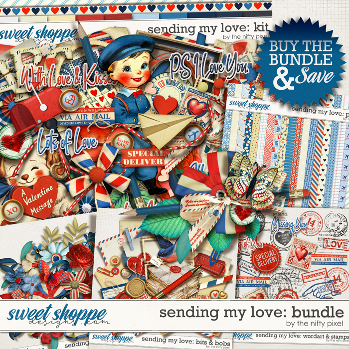SENDING MY LOVE | BUNDLE by The Nifty Pixel