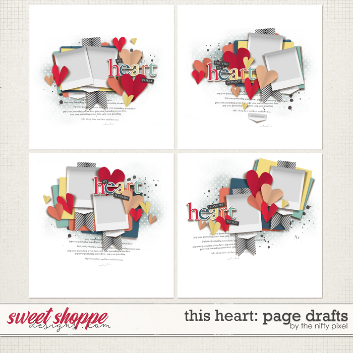 THIS HEART | PAGE DRAFTS by The Nifty Pixel